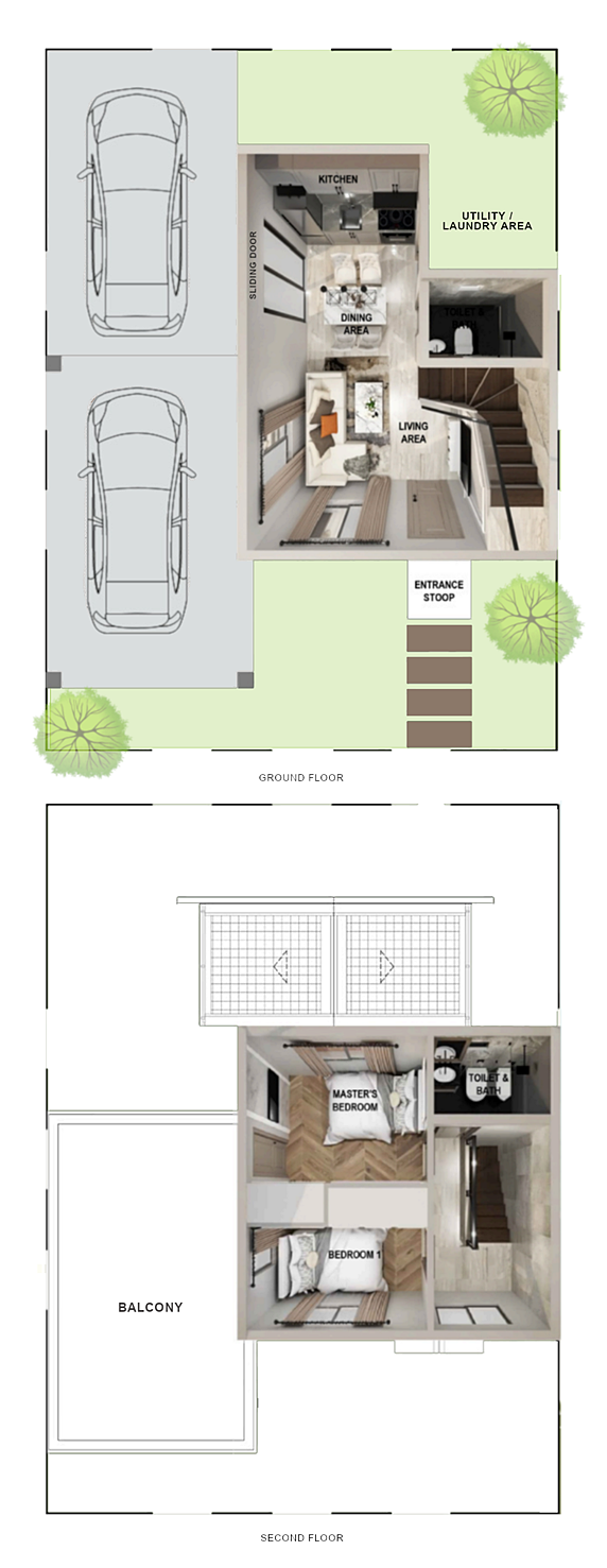 Amara Floor Plan House and Lot in Butuan