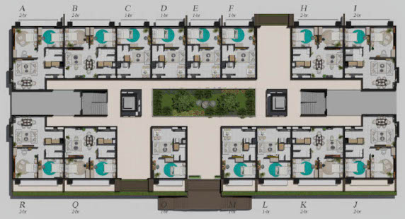 Praya studio - Condo for Sale in Puerto Princesa (Tower 1) Praya